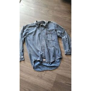 vintage levi's Red Tab Authentic jeans‎ Wear button up Medium Metal Buttons